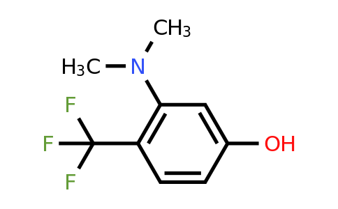 CAS 1243401-87-7 | 3-(Dimethylamino)-4-(trifluoromethyl)phenol