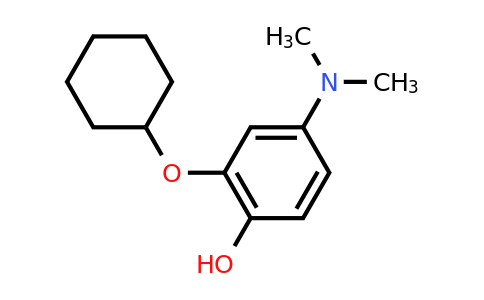 CAS 1243402-17-6 | 2-(Cyclohexyloxy)-4-(dimethylamino)phenol