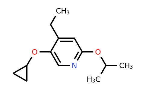 CAS 1243402-19-8 | 5-Cyclopropoxy-4-ethyl-2-isopropoxypyridine