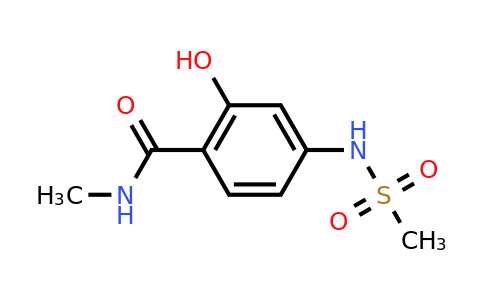 CAS 1243402-24-5 | 2-Hydroxy-N-methyl-4-(methylsulfonamido)benzamide
