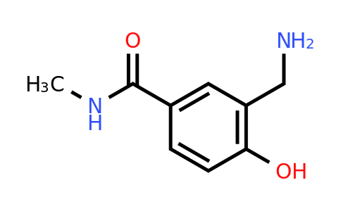 CAS 1243402-28-9 | 3-(Aminomethyl)-4-hydroxy-N-methylbenzamide
