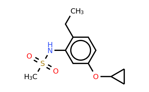 CAS 1243402-47-2 | N-(5-cyclopropoxy-2-ethylphenyl)methanesulfonamide
