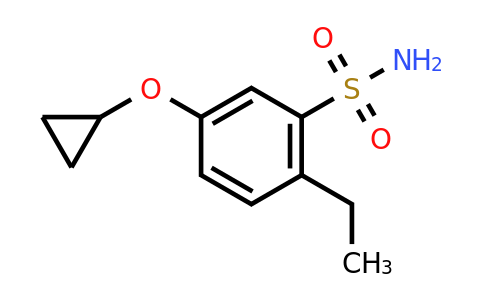 CAS 1243402-49-4 | 5-Cyclopropoxy-2-ethylbenzenesulfonamide