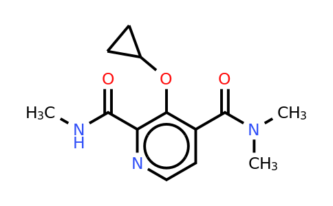 CAS 1243402-65-4 | 3-Cyclopropoxy-N2,N4,N4-trimethylpyridine-2,4-dicarboxamide