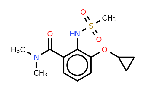 CAS 1243402-89-2 | 3-Cyclopropoxy-N,n-dimethyl-2-(methylsulfonamido)benzamide