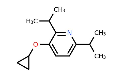 CAS 1243402-92-7 | 3-Cyclopropoxy-2,6-diisopropylpyridine