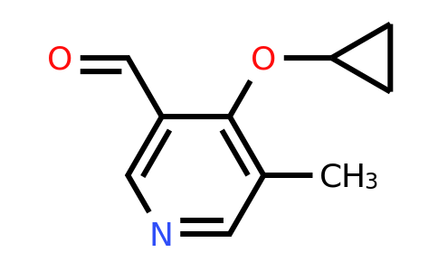 CAS 1243402-93-8 | 4-Cyclopropoxy-5-methylnicotinaldehyde