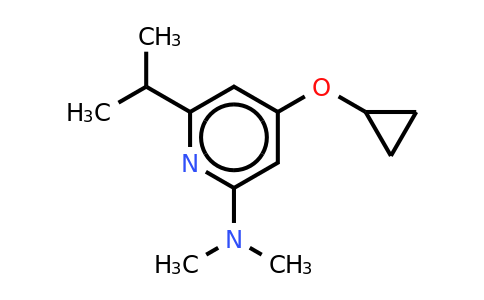 CAS 1243403-06-6 | 4-Cyclopropoxy-6-isopropyl-N,n-dimethylpyridin-2-amine