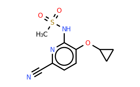 CAS 1243403-07-7 | N-(6-cyano-3-cyclopropoxypyridin-2-YL)methanesulfonamide