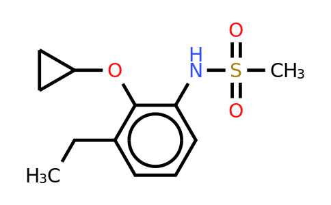 CAS 1243403-09-9 | N-(2-cyclopropoxy-3-ethylphenyl)methanesulfonamide
