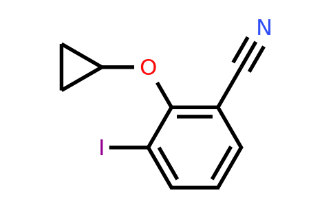 CAS 1243403-29-3 | 2-Cyclopropoxy-3-iodobenzonitrile