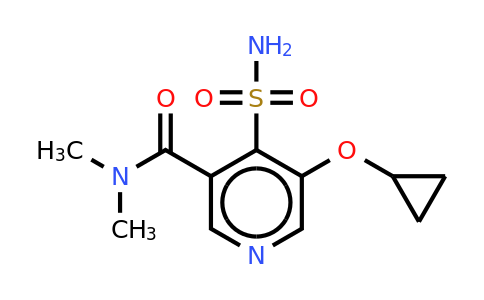 CAS 1243403-31-7 | 5-Cyclopropoxy-N,n-dimethyl-4-sulfamoylnicotinamide