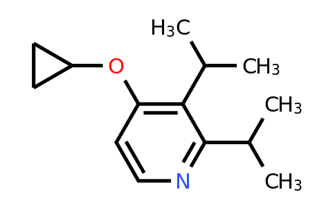 CAS 1243403-44-2 | 4-Cyclopropoxy-2,3-diisopropylpyridine