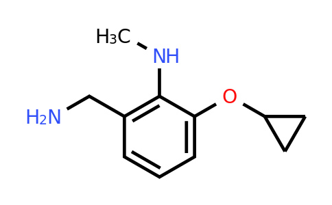 2-(Aminomethyl)-6-cyclopropoxy-N-methylaniline