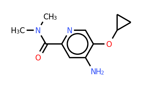 CAS 1243403-60-2 | 4-Amino-5-cyclopropoxy-N,n-dimethylpicolinamide