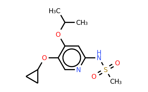 CAS 1243403-71-5 | N-(5-cyclopropoxy-4-isopropoxypyridin-2-YL)methanesulfonamide
