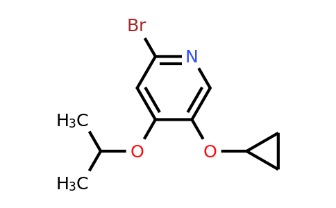 CAS 1243403-91-9 | 2-Bromo-5-cyclopropoxy-4-isopropoxypyridine