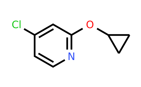 CAS 1243403-94-2 | 4-Chloro-2-cyclopropoxypyridine