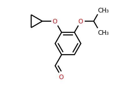 CAS 1243404-00-3 | 3-Cyclopropoxy-4-isopropoxybenzaldehyde