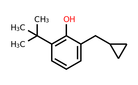 CAS 1243404-06-9 | 2-Tert-butyl-6-(cyclopropylmethyl)phenol