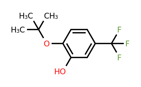 CAS 1243404-12-7 | 2-Tert-butoxy-5-(trifluoromethyl)phenol