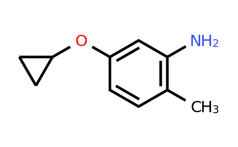 CAS 1243404-24-1 | 5-Cyclopropoxy-2-methylaniline