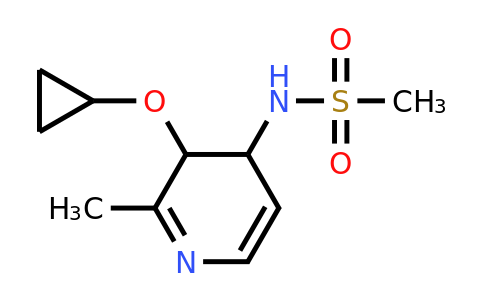 CAS 1243404-32-1 | N-(3-cyclopropoxy-2-methyl-3,4-dihydropyridin-4-YL)methanesulfonamide