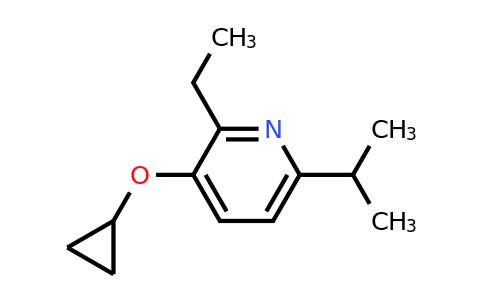 CAS 1243404-67-2 | 3-Cyclopropoxy-2-ethyl-6-isopropylpyridine