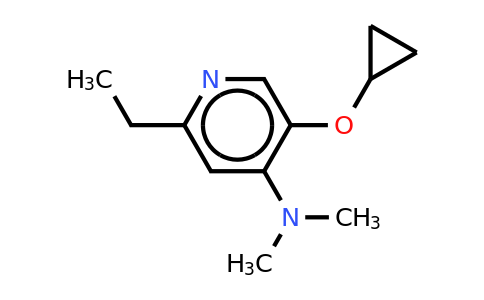 CAS 1243404-70-7 | 5-Cyclopropoxy-2-ethyl-N,n-dimethylpyridin-4-amine