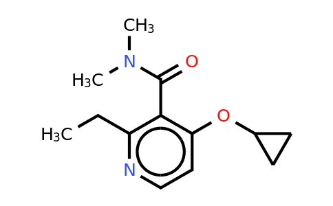 CAS 1243404-72-9 | 4-Cyclopropoxy-2-ethyl-N,n-dimethylnicotinamide