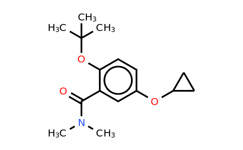 CAS 1243404-77-4 | 2-Tert-butoxy-5-cyclopropoxy-N,n-dimethylbenzamide
