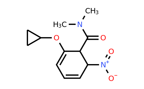 CAS 1243404-90-1 | 2-Cyclopropoxy-N,n-dimethyl-6-nitrocyclohexa-2,4-dienecarboxamide