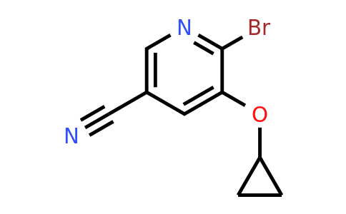 CAS 1243405-02-8 | 6-Bromo-5-cyclopropoxynicotinonitrile