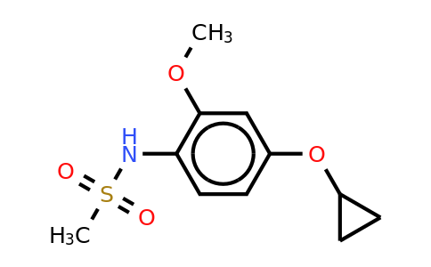 CAS 1243405-26-6 | N-(4-cyclopropoxy-2-methoxyphenyl)methanesulfonamide