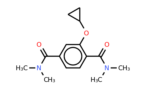 CAS 1243405-34-6 | 2-Cyclopropoxy-N1,N1,N4,N4-tetramethylterephthalamide