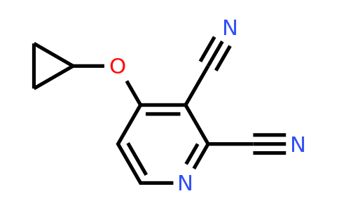 CAS 1243405-35-7 | 4-Cyclopropoxypyridine-2,3-dicarbonitrile