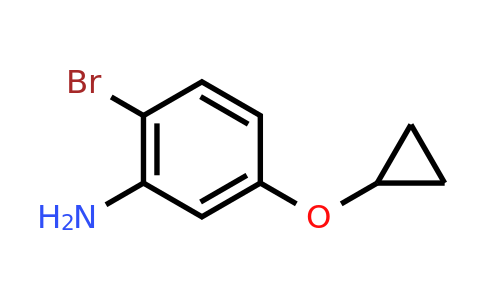 CAS 1243405-47-1 | 2-Bromo-5-cyclopropoxyaniline