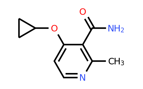 CAS 1243405-54-0 | 4-Cyclopropoxy-2-methylnicotinamide