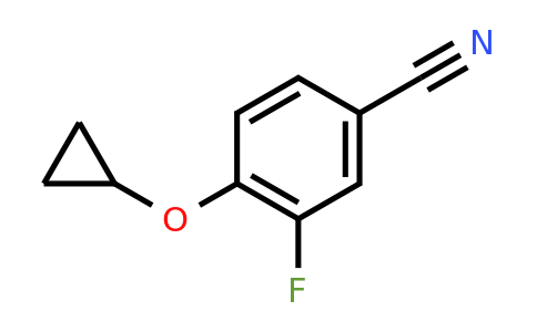CAS 1243405-55-1 | 4-Cyclopropoxy-3-fluorobenzonitrile