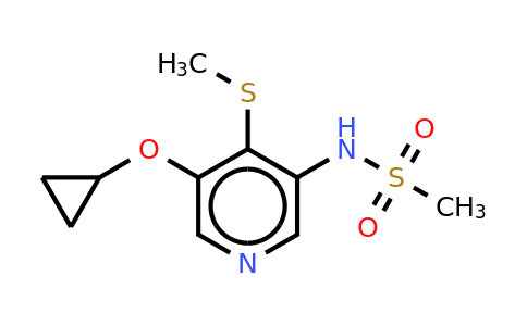 CAS 1243405-57-3 | N-(5-cyclopropoxy-4-(methylthio)pyridin-3-YL)methanesulfonamide