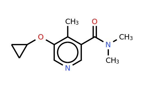 CAS 1243405-58-4 | 5-Cyclopropoxy-N,n,4-trimethylnicotinamide