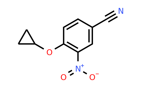 CAS 1243405-67-5 | 4-Cyclopropoxy-3-nitrobenzonitrile