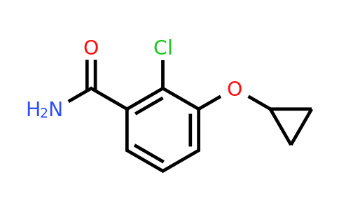 CAS 1243405-78-8 | 2-Chloro-3-cyclopropoxybenzamide