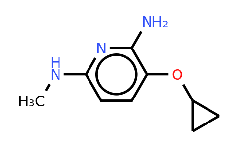 CAS 1243405-87-9 | 5-Cyclopropoxy-2-N-methylpyridine-2,6-diamine