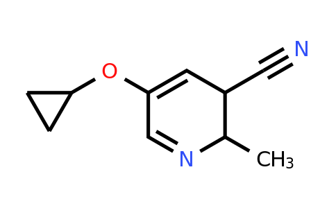 CAS 1243405-96-0 | 5-Cyclopropoxy-2-methyl-2,3-dihydropyridine-3-carbonitrile