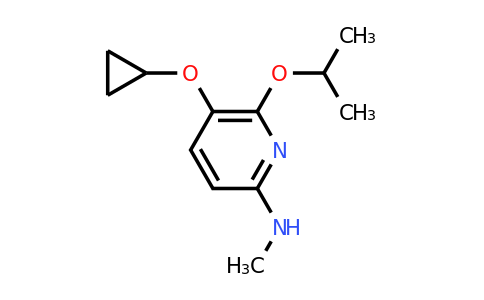 CAS 1243405-98-2 | 5-Cyclopropoxy-6-isopropoxy-N-methylpyridin-2-amine