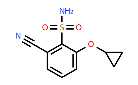 CAS 1243406-06-5 | 2-Cyano-6-cyclopropoxybenzenesulfonamide