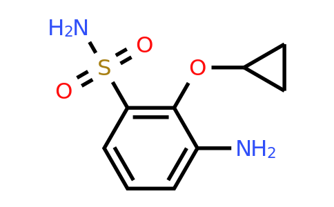 CAS 1243406-13-4 | 3-Amino-2-cyclopropoxybenzenesulfonamide