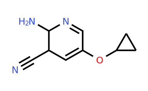 CAS 1243406-14-5 | 2-Amino-5-cyclopropoxy-2,3-dihydropyridine-3-carbonitrile