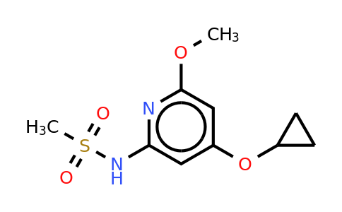CAS 1243406-17-8 | N-(4-cyclopropoxy-6-methoxypyridin-2-YL)methanesulfonamide
